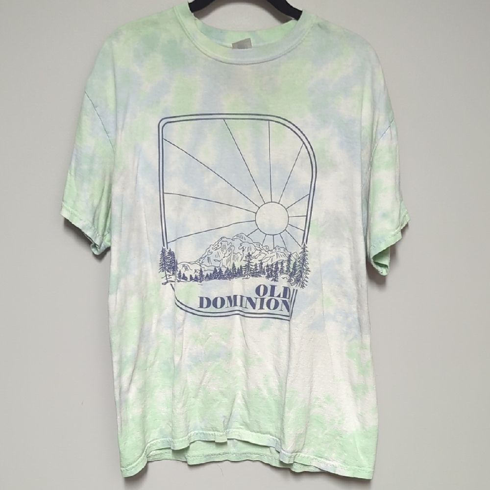 Old Dominion Tie-Dye Short Sleeve Concert Tee